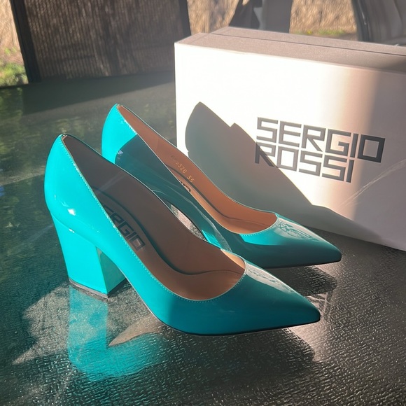 Sergio Rossi Patent Pumps